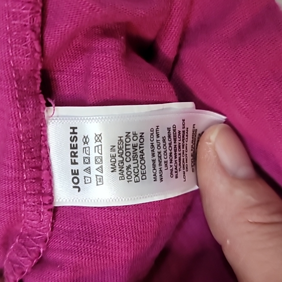 Girls, Toddler Size 2 years, Pink light weight hoody with zipper, jacket, summer - Picture 4 of 4